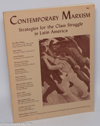 Cat.No: 143270 The Contemporary Marxism No. 1 (Spring 1980): Strategies for the Class...
