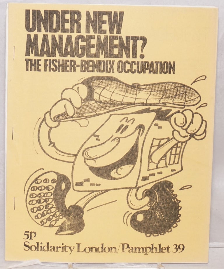 Cat.No: 143923 Under new management? The Fisher-Bendix occupation