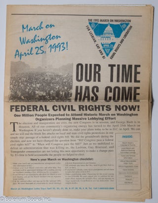 Cat.No: 144841 Our Time Has Come: Federal civil rights now! March on Washington April 25,...