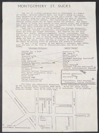 Cat.No: 145051 Montgomery St. Sucks [handbill