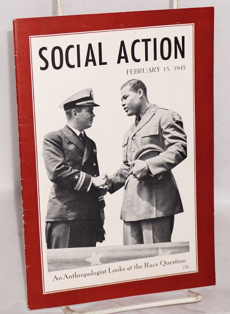 Cat.No: 145335 An anthropologist looks at the race question; in Social Action