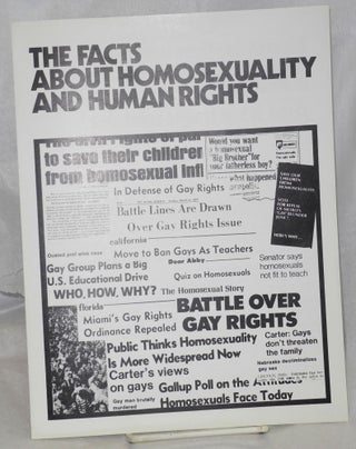 Cat.No: 145454 The Facts About Homosexuality and Human Rights. Dick Pabich, et. al