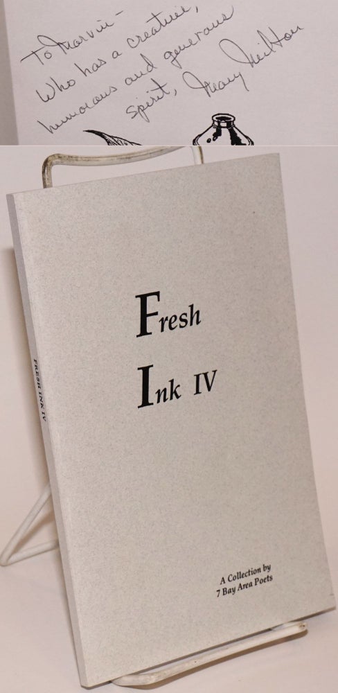 Cat.No: 145975 Fresh Ink IV: a Collection By 7 Bay Area Poets