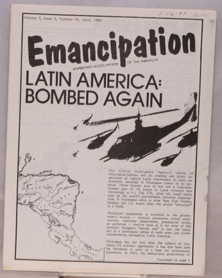 Cat.No: 146199 Emancipation: Vol.7, No.2, (No. 56), April 1984