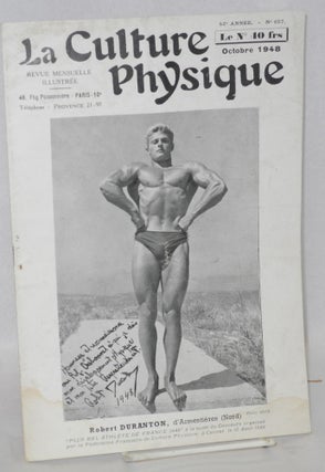 Cat.No: 146535 La Culture Physique: revue mensuelle illustrée no. 657 Octobre 1948....