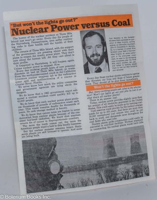 A socialist coal miner speaks out - Stop nuclear power!