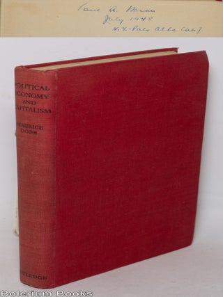 Cat.No: 147426 Political economy and capitalism, some essays in economic tradition....