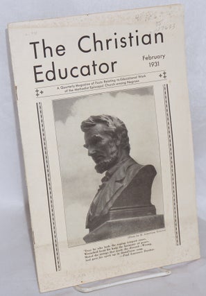 Cat.No: 147633 The Christian Educator: vol. xxxix, no. 1, February, 1931