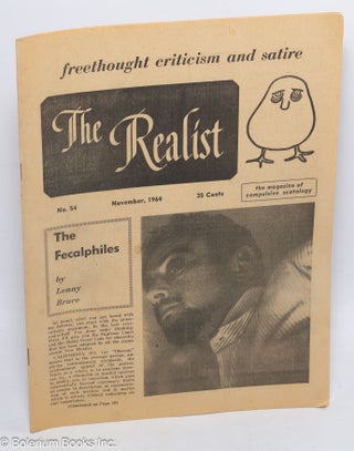 Cat.No: 148661 The realist no. 54, November,1964 freethought criticism and satire. The...