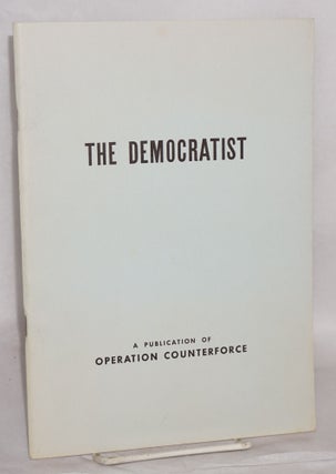 Cat.No: 148903 The Democratist