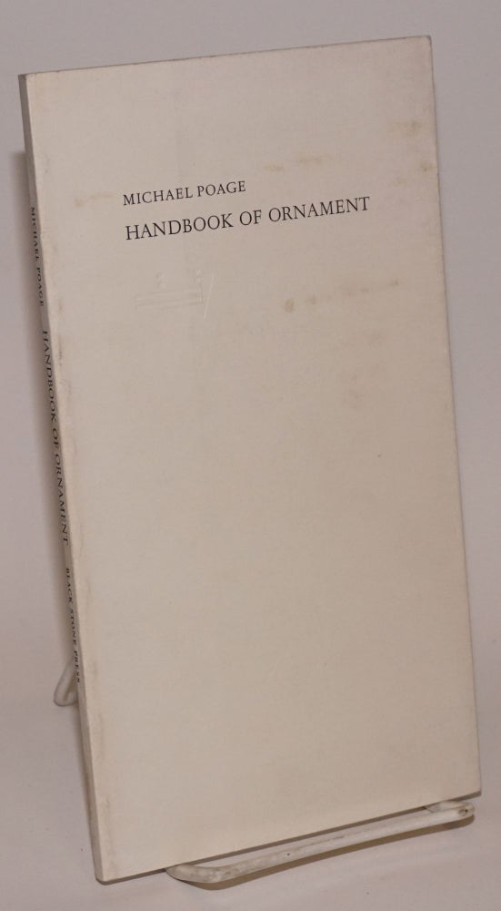 Cat.No: 149071 Handbook of ornament. Michael Poage.