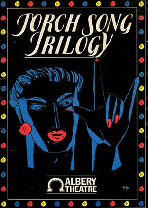 Programme for Harvey Fierstein's Torch song trilogy starring Antony Sher at the Albery Theatre, London 1985