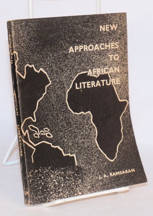 Cat.No: 149461 New approaches to African literature; a guide to Negro-African writing and...