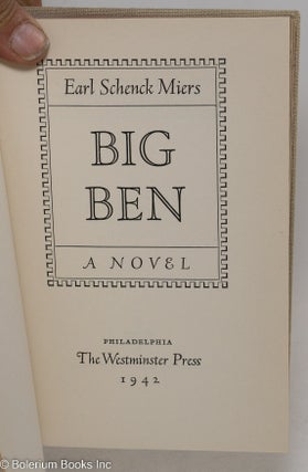 Big Ben; a novel.