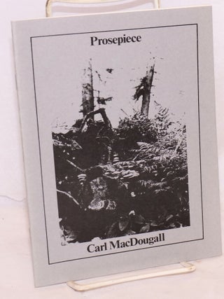 Cat.No: 150620 Prosepiece. Carl MacDougall