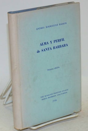 Cat.No: 150998 Alma y perfil de Santa Barbara. Andres Rodriguez Ramon