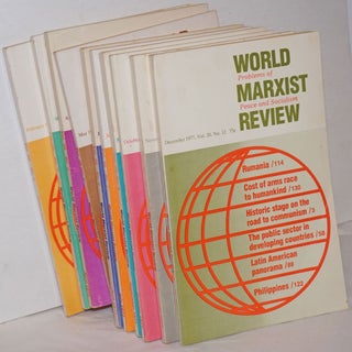 Cat.No: 151886 World Marxist Review: Problems of peace and socialism. Vol. 20, nos. 1-12...