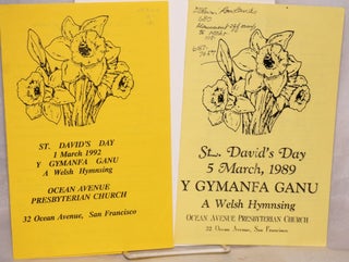 Cat.No: 152147 St. David's Day, 1 March 1992, Y Gymanfa Ganu: A Welsh Hymnsing