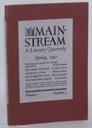Mainstream, a literary quarterly. Vol. 1, no. 1, Winter,1947 to vol. 1, no. 4, Fall, 1947