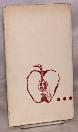 Cat.No: 152842 Apple: an anthology of Upstate New York poets. Judith Kitchen, Pat Janus,...