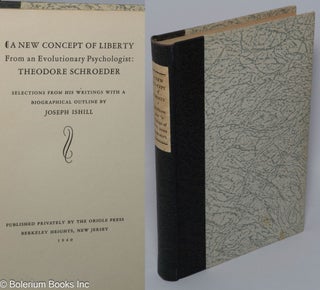 Cat.No: 154324 A new concept of liberty; from an evolutionary psychologist: Theodore...
