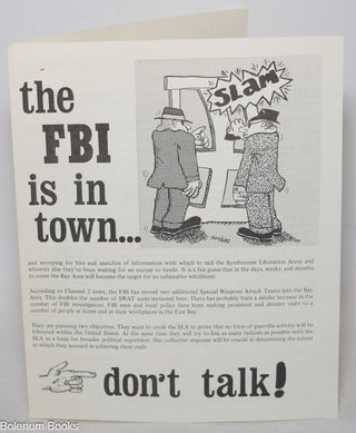 Cat.No: 154360 The FBI is in town... don't talk!