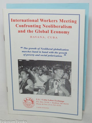 Cat.No: 154747 International Workers Meeting Confronting Neoliberalism and the Global...