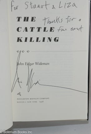 The Cattle Killing a novel [signed]