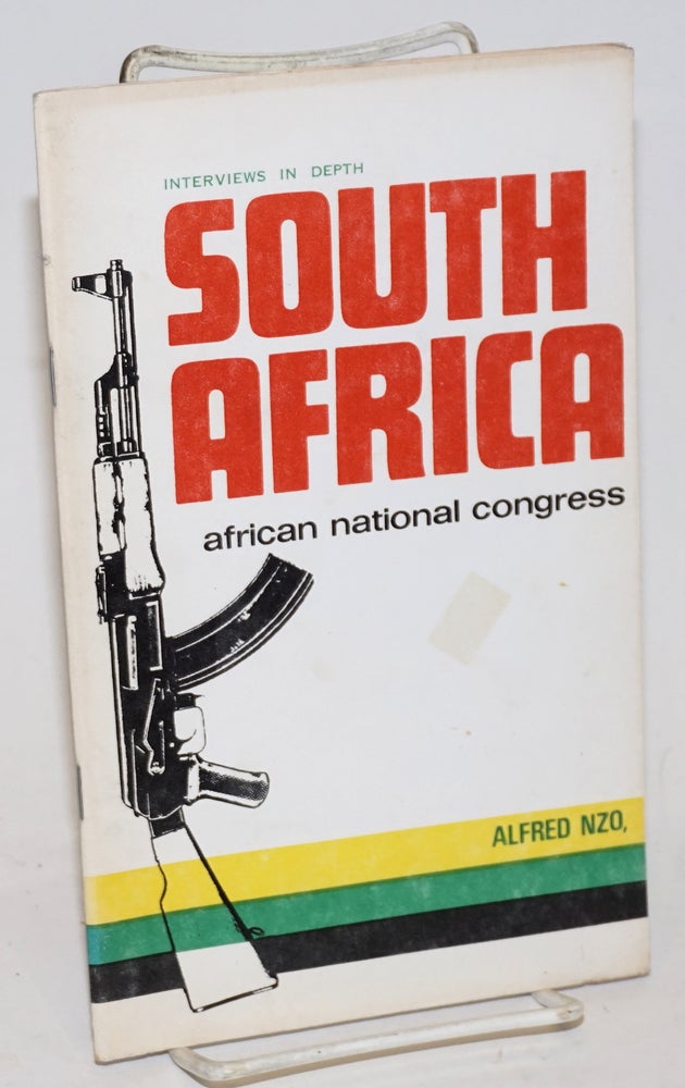 Cat.No: 155406 Interviews in depth: South Africa African National Congress, Alfred Nzo. Alfred Nzo.