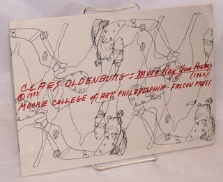 Cat.No: 155900 More ray gun poems (1960). Claes Oldenburg