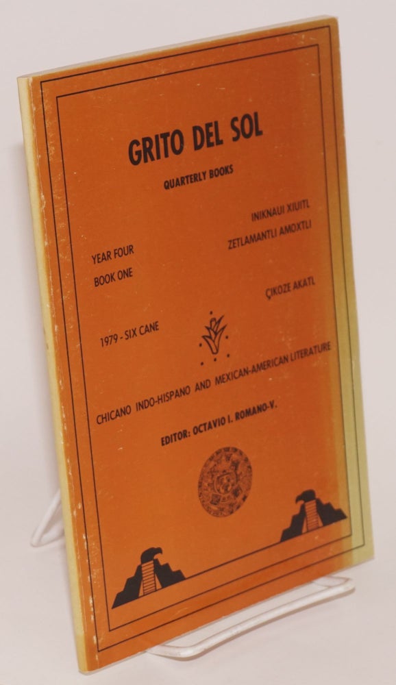 Cat.No: 15619 Grito del sol; quarterly books, year four, book one, 1979 - six cane