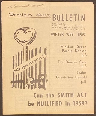 Cat.No: 156270 Smith Act Bulletin. Winter 1958-1959