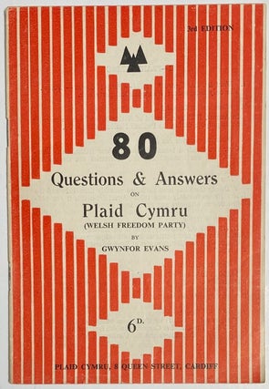 Cat.No: 156315 80 questions and answers on Plaid Cymru (Welsh Freedom Party). 3rd...