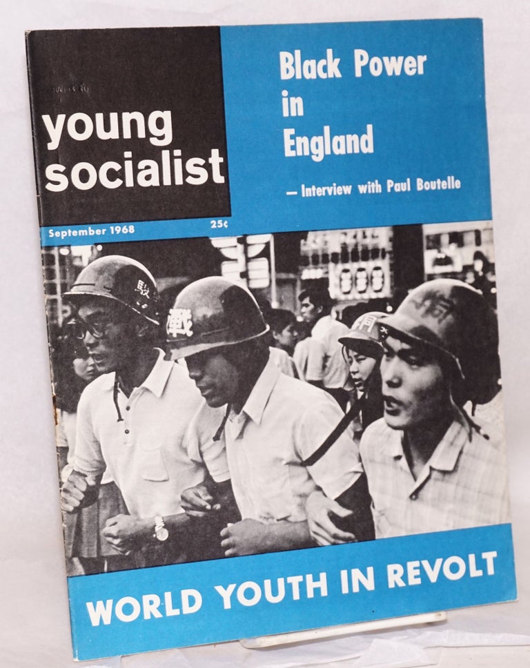 Cat.No: 157314 Young socialist, vol. 11, no. 11 (September 1968). Young Socialist Alliance.