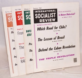 Cat.No: 157906 International Socialist Review, vol. 25, nos. 1-4 [all issues for 1964