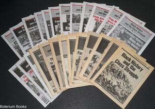 Cat.No: 157989 Black history and the class struggle [Nos. 1-25