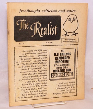 Cat.No: 158042 The realist [no.35] freethought criticism and satire. The magazine of...