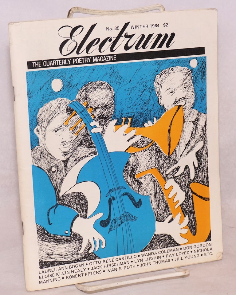Cat.No: 158820 Electrum: the quarterly poetry magazine; #35, Winter 1984