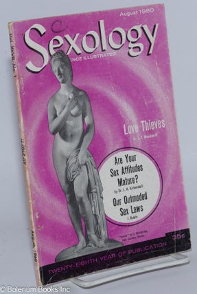 Cat.No: 159102 Sexology: sex science illustrated; vol. 27, #1, August, 1960; Magnus...