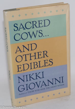 Cat.No: 15969 Sacred cows ... and other edibles. Nikki Giovanni