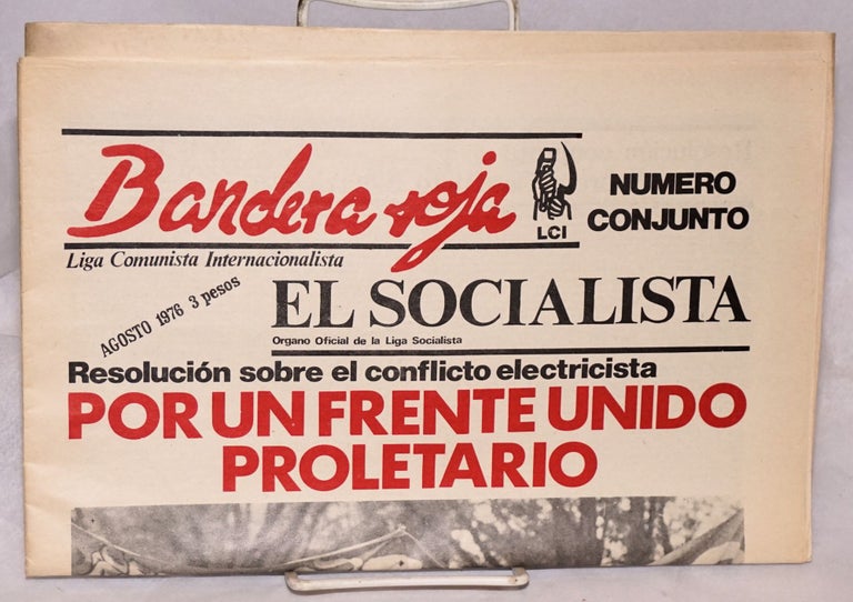 Cat.No: 160210 Bandera roja: August 1976. Liga Comunista Internacionalista.