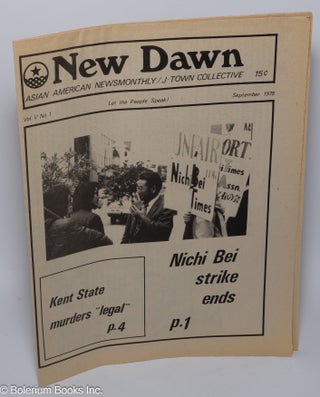Cat.No: 160567 New Dawn; vol. V no. 1, September 1975