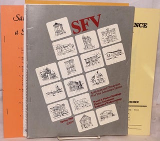 Cat.No: 160734 SFV Architectural ornament for the American Home. San Franisco Victoriana