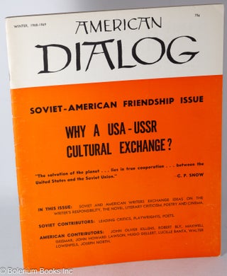 Cat.No: 160758 American Dialog: Winter 1968-69, vol. 5, number 2. Joseph North, ed