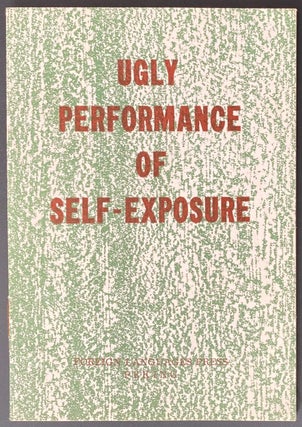 Cat.No: 161405 Ugly performance of self-exposure. Chung Jen, Zhong Ren
