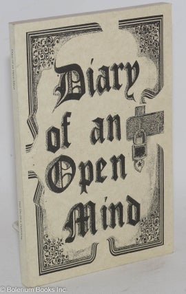 Cat.No: 161458 Diary of an open mind. Gregory W. Bryant
