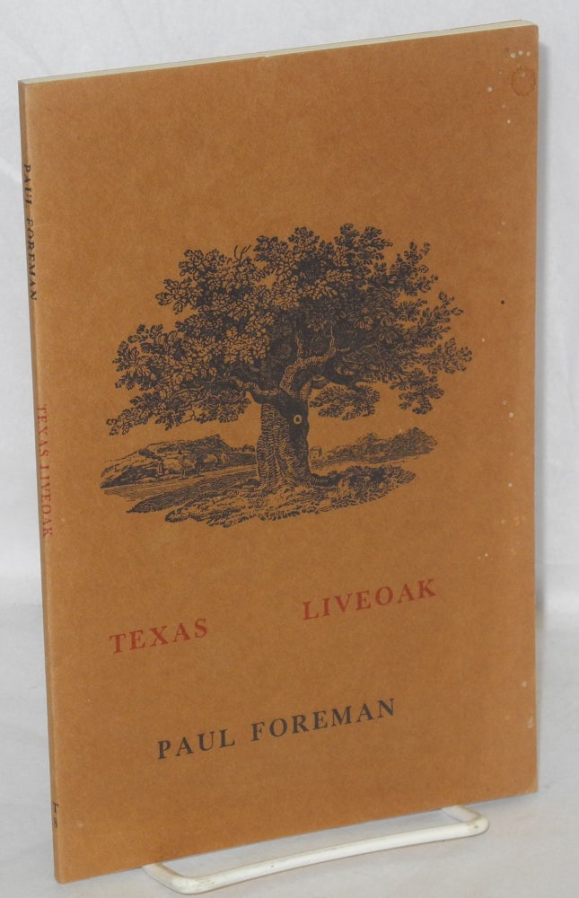 Cat.No: 161886 Texas Liveoak. Paul Foreman.