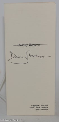 Palanquin/TDM vol. 8, #4: Danny Romero