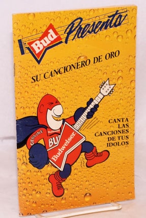 Cat.No: 162504 Bud presenta: su cancionero de oro; canta las canciones de tus idolos