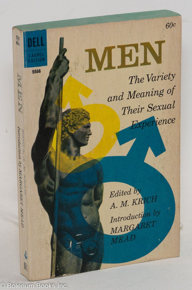 Cat.No: 16304 Men: the variety and meaning of their sexual experience. A. M. Krich, Sigmund Freud Margaret Mead, Havelock Ellis.